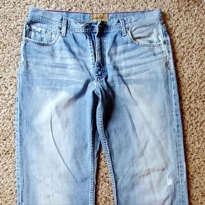 Mens boot cut BKE jeans.